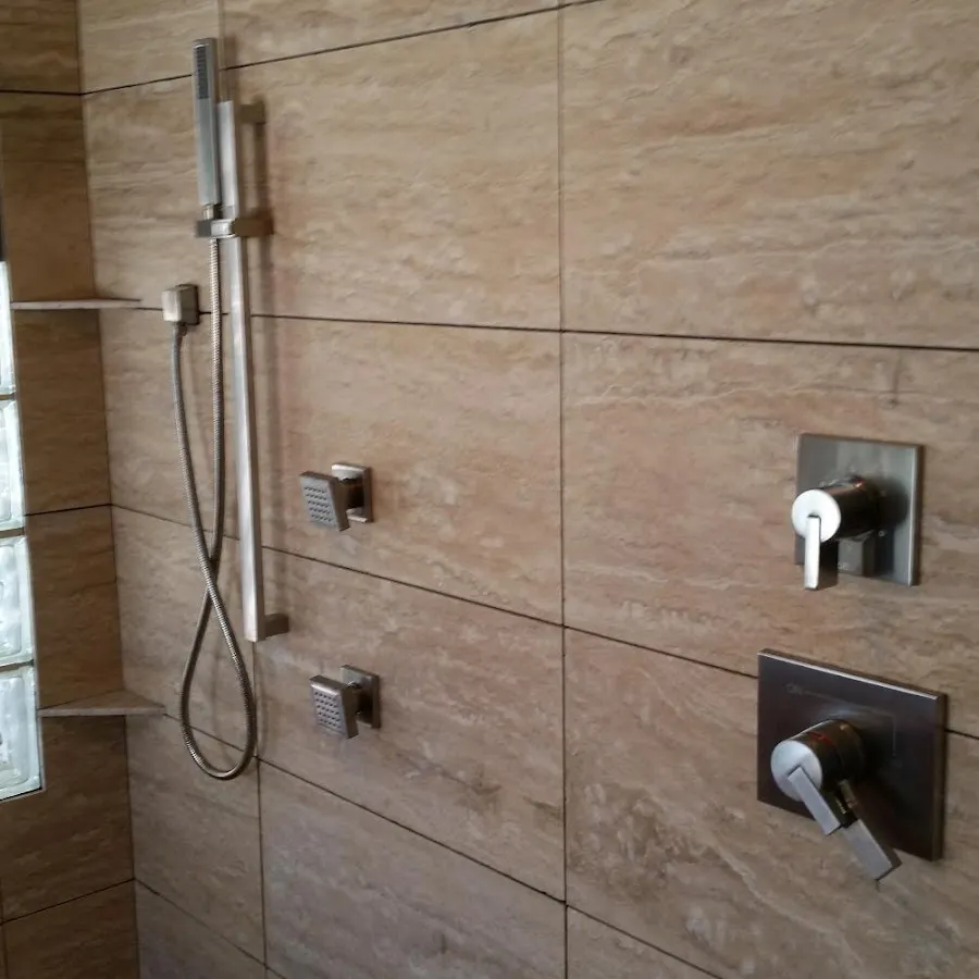 Shower fixture installation for Water Heater Replacement in Redford